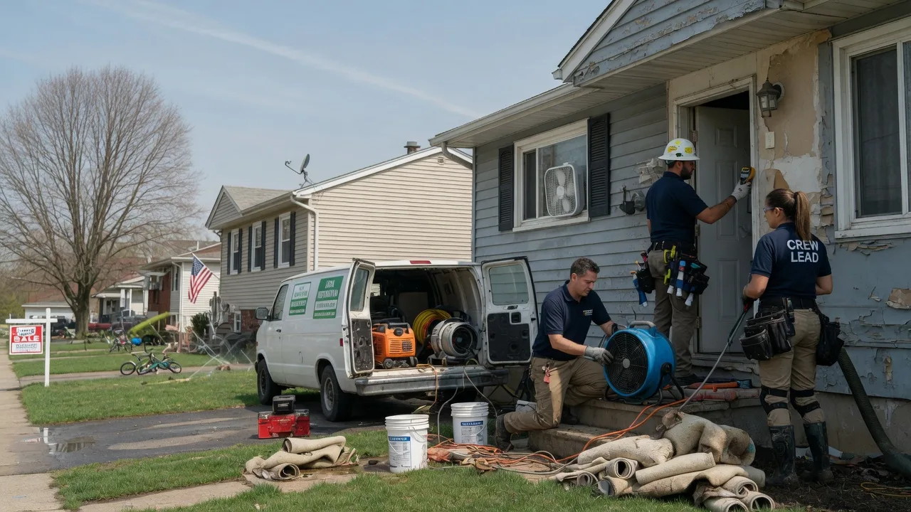 Flood Cleanup in Shrewsbury, MA near me