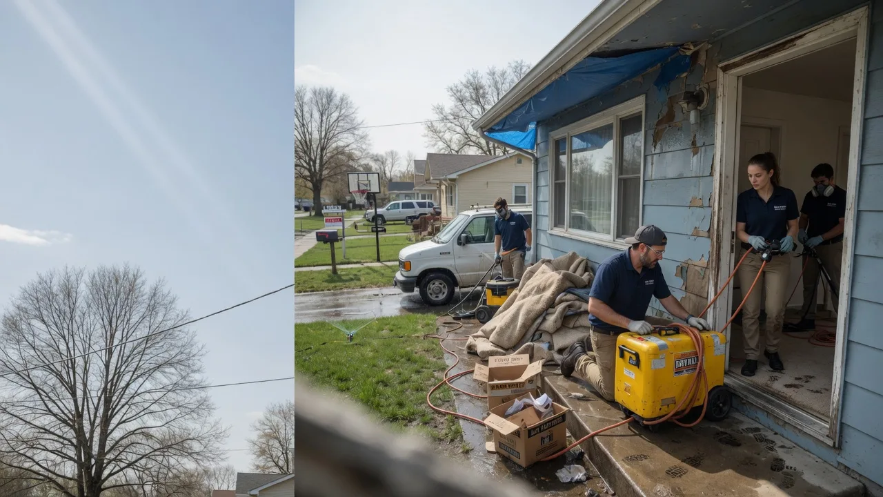 Basement Flood Cleanup in Shrewsbury, MA near me
